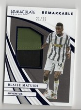 Patch Notevole 2021 Panini Immacolata Blaise Matuidi /25 Juventus