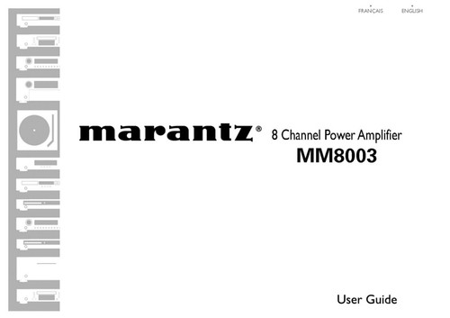 Marantz mm8003 amplificatore - mm8003,