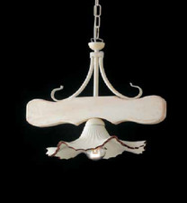 LAMPADARIO 1 LUCE IN LEGNO