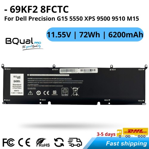 69kf2 batteria per laptop dell - batteria,