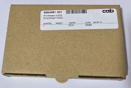 Printhead for cab printer - for,