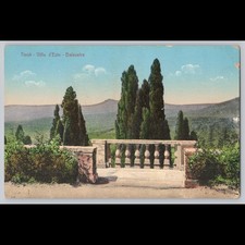 Postcard tivoli villa este - postcard, d'este
