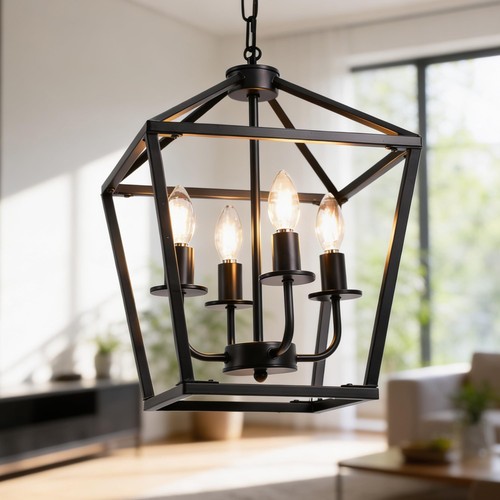 Lampadario lanterna casale - lampadario,