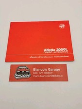 Libretto allegato cambio