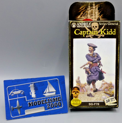 Andrea miniatures captain kidd - andrea,