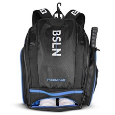 Pickleball Bag - Large Pickle Sports Backpack with Padded Paddle Pockets & La...