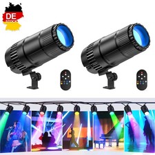 2x 70W LED RGBWYP pin spot