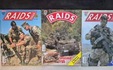 Lotto 3 riviste Raids Italia militare n. 215 221 222 anno 2005 / 2006