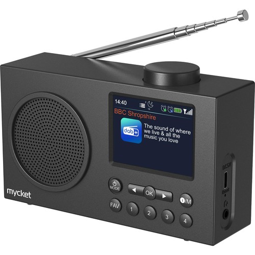 Mycket portatile dab - mycket, dab/dab+