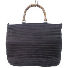 borsa bambù argento ferramenta marrone 000 1998 0540 1122 donna