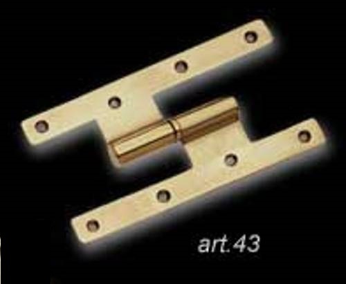 Cerniere maschietto ottone - in,