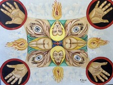 quadri dipinti a mano Olio Su