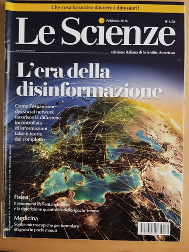 Scienze febbraio 2016 - -,