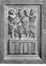 br108592 palazzo centrale padova italy sculpture postcard art