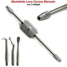 Martelletto Rimozione Protesi Manuale Strumenti per Ponti Leve Corone Dentali CE