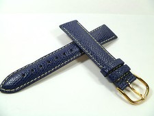 CINTURINO OROLOGIO 19 MM BLU