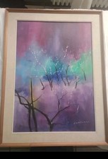 Dipinto olio su cartone telato