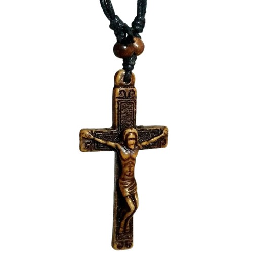 Collana crocifisso gesù - collana,