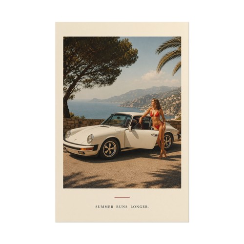 Poster porsche 911 carrera - 911,