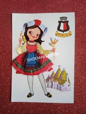 Cartolina ricamata Puglie