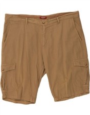 CARRERA pantaloncino cargo uomo regolare W40 XL beige cotone BJ03