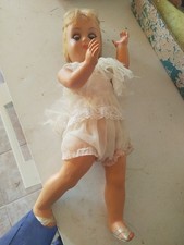 bambola vintage anni 60/70 altezza circa cm 50