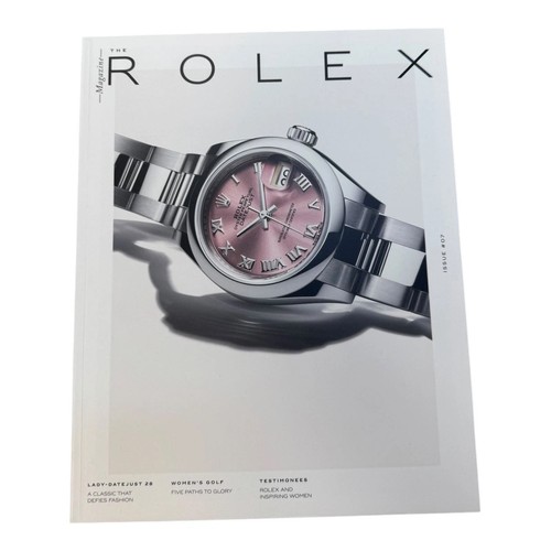 Rolex magazine issue - magazine, the