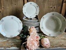 1951 Servizio Piatti SC Revelli Laveno 18 pezzi Piano Fondo Dessert Ceramica 