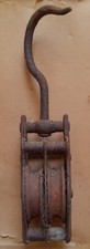 Vecchia carrucola in ferro