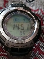 Casio pro trek PRG 80 T Modulo 2894 con bracciale e cassa in titanio.