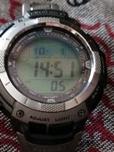 Casio pro trek prg modulo - trek,