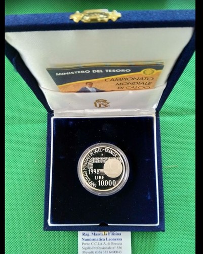 Italia 10000 lire argento - nl*,