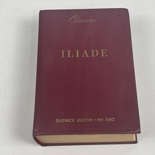 Iliade Omero 1972 Editrice
