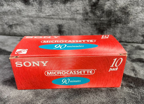 Sony microcassette minuti - sony, 90