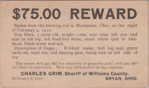 1910 sceriffo charles grim - 1910,