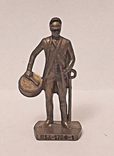 Soldatini uovo Kinder Metallfiguren datati scame USA 1780-1 ottone