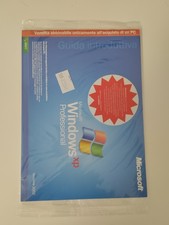 Licenza Windows XP Professional confezione completa non aperta. Usata