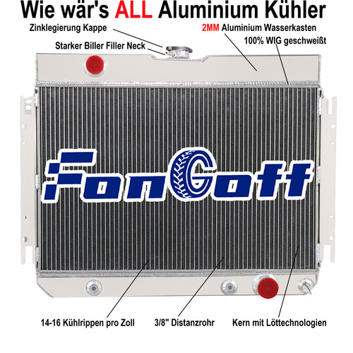 Reihig aluminium kühler - reihig,