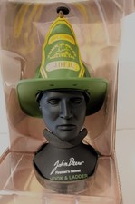 Figurina In Metallo Pompieri JOHN DEERE Elmo Antincendio Anni '90