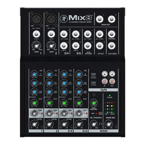 Mixer analogico compatto - , 8