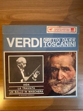 Verdi Diretto Da Toscanini, 8 x Vinyl, LP RCA RDV A-1/2/3, 1963 - Italy