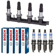 4x Bobina Accensione + BOSCH