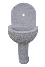 Fontana a muro per giardino in