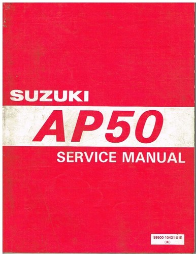 Suzuki ap50 manuale - suzuki, di