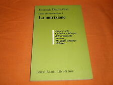 emaunuele djalma vitali la nutrizione ed. riuniti 1980