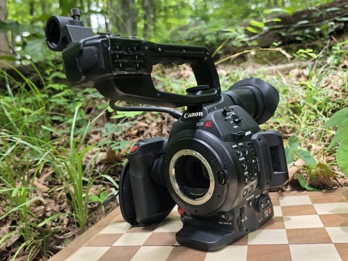Corpo videocamera canon - videocamera,