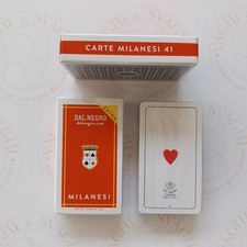 CARTE DA GIOCO DAL NEGRO MILANESI N. 41 EXTRA  (DN014007)