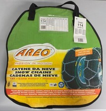 Due Catene da neve AREO per 4x4 Gruppo 114 195/70-15 195/65-16 205/55-16  16mm