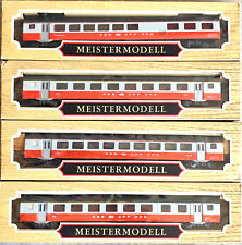 LILIPUT – SBB set 4 carrozze “SWISS EXPRESS”