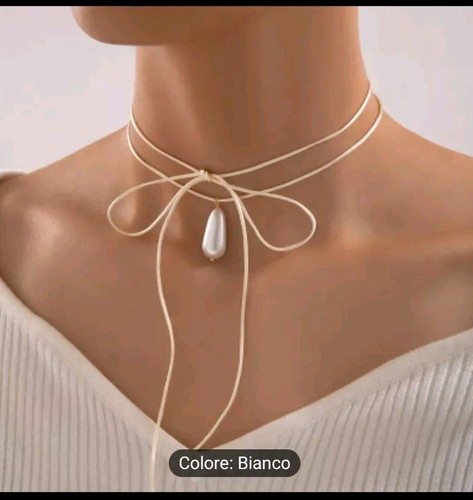 Collana intrecciato filo - a,